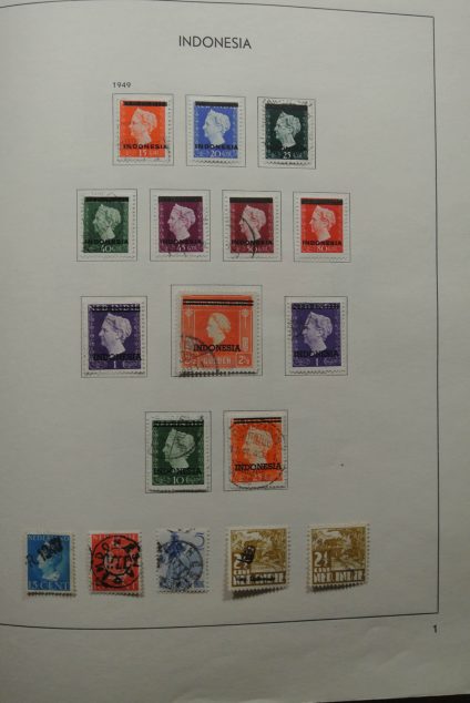 Stamp collection 26420 Indonesia 1949-1990.