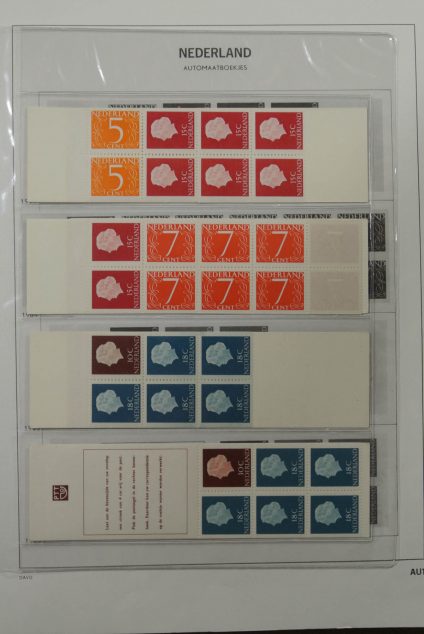 Stamp collection 26511 Netherlands 1964-1987 stamp booklets.