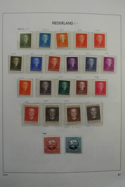 Stamp collection 26526 Netherlands 1949-1968.