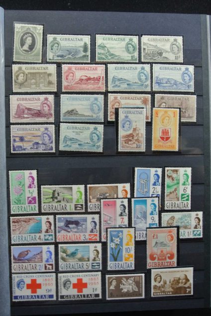 Stamp collection 26560 Gibraltar 1953-2012!