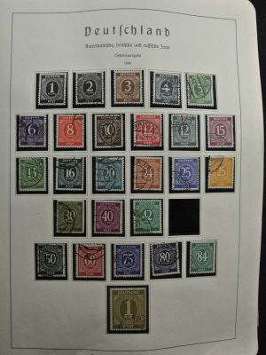 Stamp collection 26563 Germany 1945-1964.