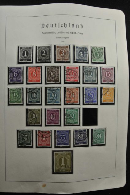 Stamp collection 26563 Germany 1945-1964.