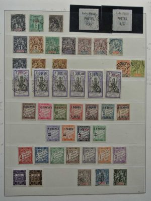 Stamp collection 26588 French Indies 1892-1950.