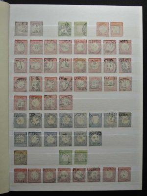 Stamp collection 26656 German Reich used.