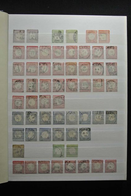 Stamp collection 26656 German Reich used.