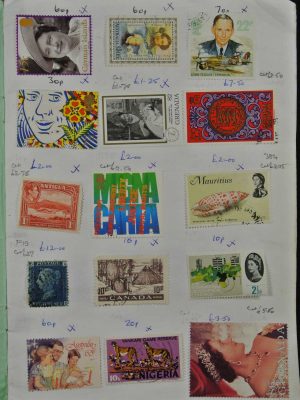 Stamp collection 26667 British colonies.