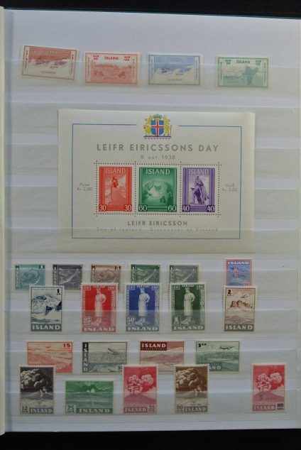Stamp collection 26711 Scandinavia.