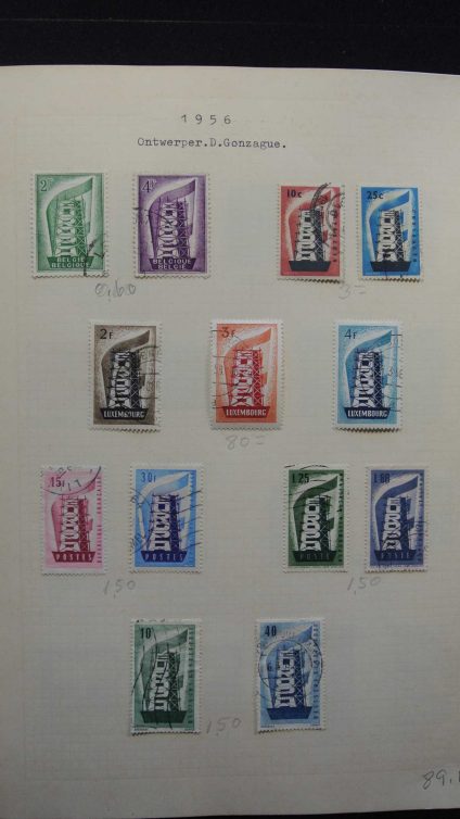 Stamp collection 26776 Europe CEPT 1956-1997.