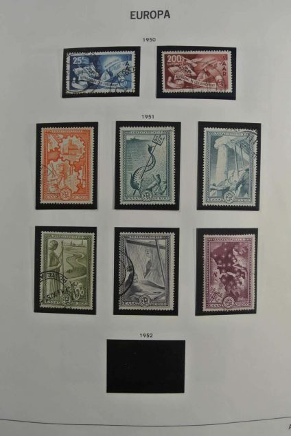 Stamp collection 26777 Europa CEPT 1950-1974.