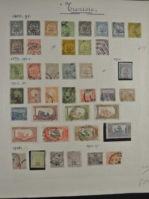 Stamp collection 26778 Tunisia 1888-1994.