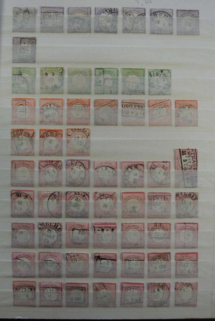 Stamp collection 26805 German Reich used.