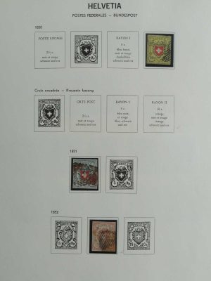 Stamp collection 26912 Switzerland 1850-1983.