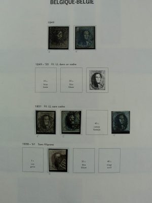 Stamp collection 26922 Belgium 1849-2006.