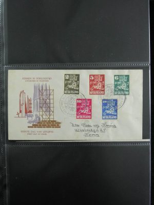 Stamp collection 26929 Netherlands 1950-2015 FDC's.