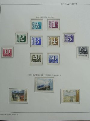 Stamp collection 26945 Great Britain 1970-2000.