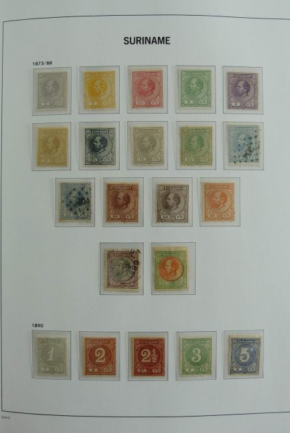 Stamp collection 26959 Suriname 1873-1989.