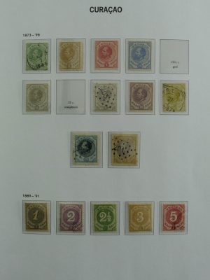 Stamp collection 26964 Curaçao 1873-2000.