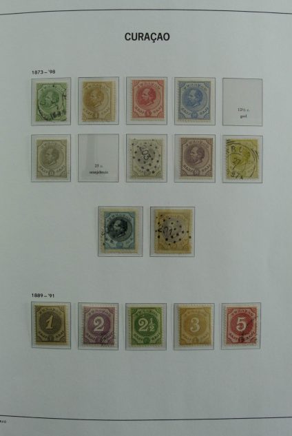 Stamp collection 26964 Curaçao 1873-2000.