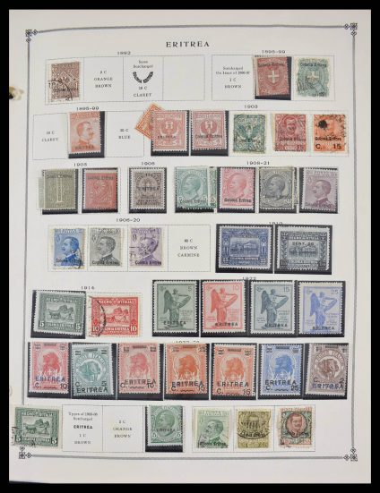Stamp collection 26989 Italy and colonies 1863-2010.