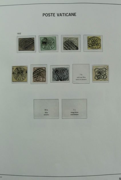 Stamp collection 26994 Vatican 1852-2012.