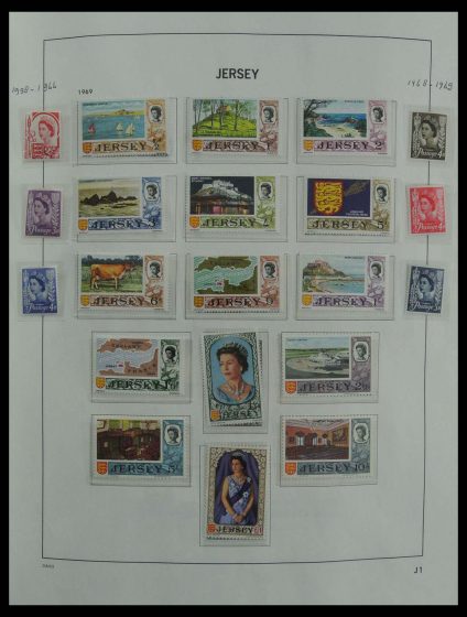 Stamp collection 27008 Channel Islands 1969-2009.