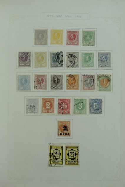 Stamp collection 27104 Suriname 1873-1975.