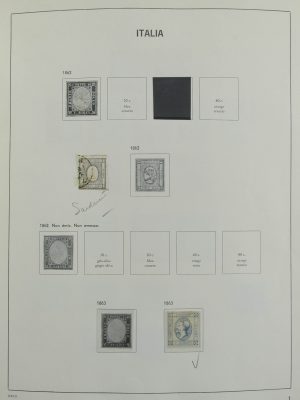 Stamp collection 27161 Italy 1863-1995.