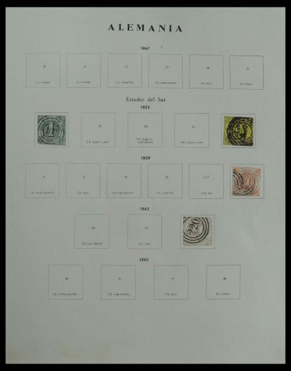 Stamp collection 27178 Germany 1872-1974.