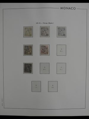 Stamp collection 27252 Monaco 1891-1992.