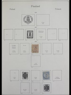 Stamp collection 27292 Finland 1866-1995.