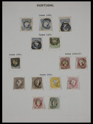 Stamp collection 27329 Portugal 1853-1940.