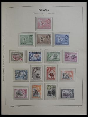Stamp collection 27341 Ghana 1957-1990.
