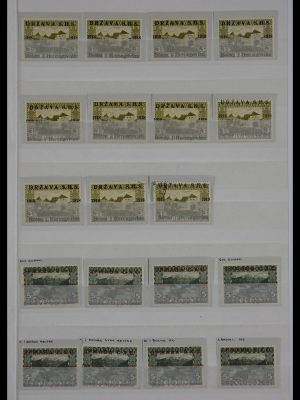 Stamp collection 27347 Yugoslavia 1918.