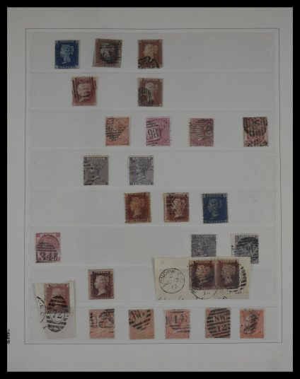 Stamp collection 27351 Great Britain 1840-1996.