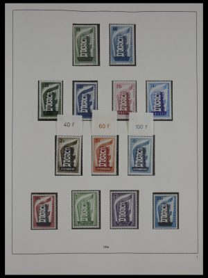 Stamp collection 27355 Europa CEPT 1956-2001.