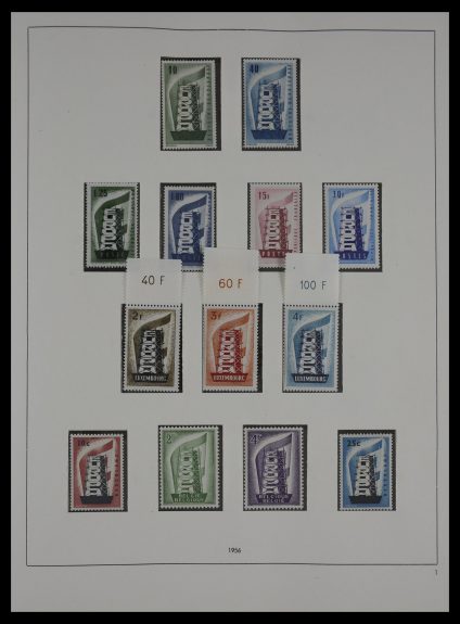 Stamp collection 27355 Europa CEPT 1956-2001.