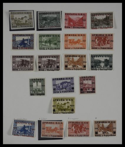 Stamp collection 27372 Yugoslavia 1918-1959.