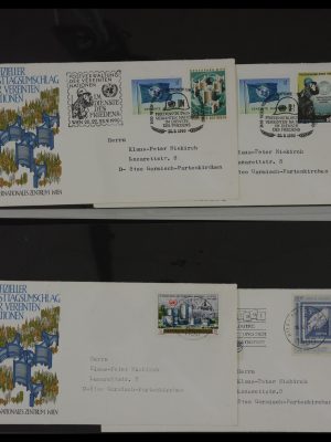 Stamp collection 27382 United Nations 1957-2003 FDC's.