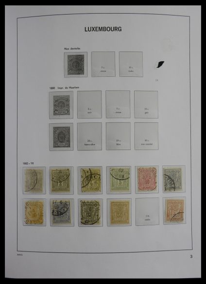 Stamp collection 27418 Luxembourg 1882-2012.