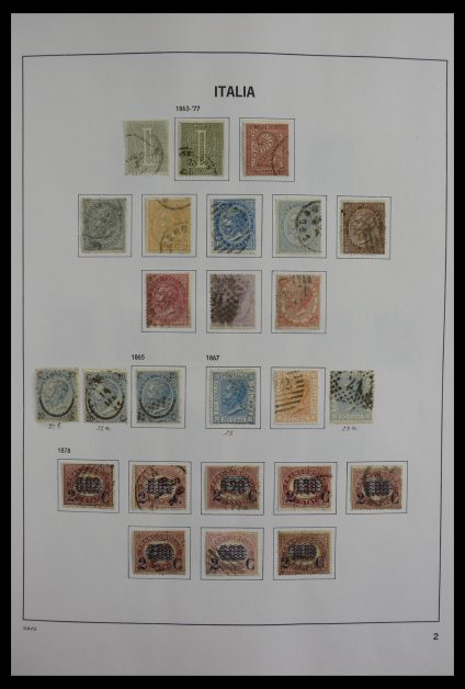 Stamp collection 27493 Italy 1862-1989.