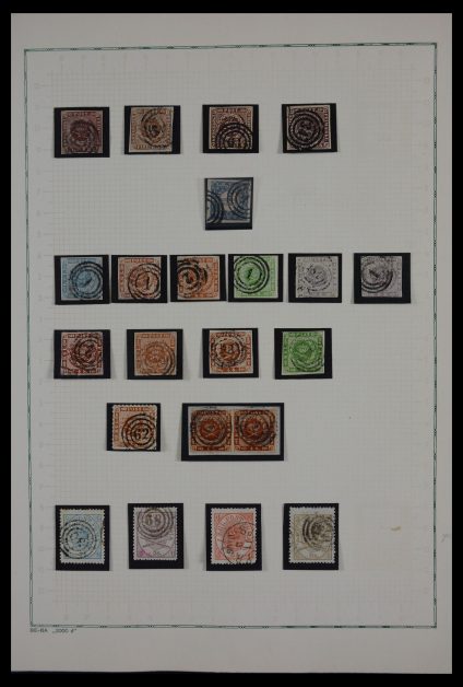 Stamp collection 27518 Denmark 1851-1963.