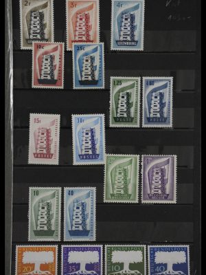 Stamp collection 27533 Europe CEPT 1956-1971.