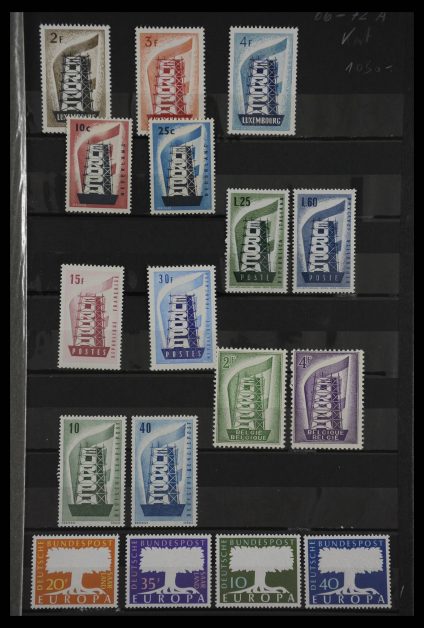 Stamp collection 27533 Europe CEPT 1956-1971.