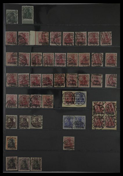 Stamp collection 27553 Danzig 1920-1923.