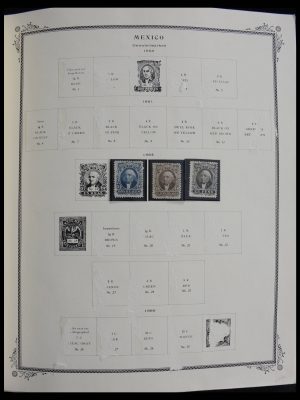 Stamp collection 27568 Mexico 1863-1987.