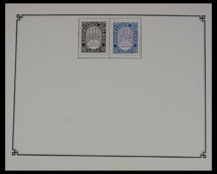 Stamp collection 27607 Local post Denmark.