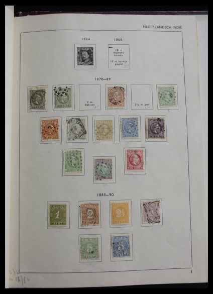 Stamp collection 27672 Dutch colonies 1870-1955.