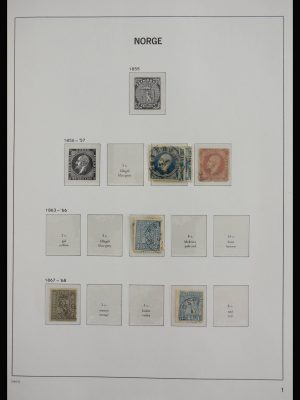 Stamp collection 27792 Norway 1856-1997.