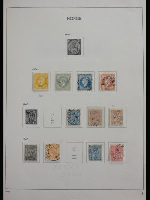 Stamp collection 27798 Norway 1856-1999.