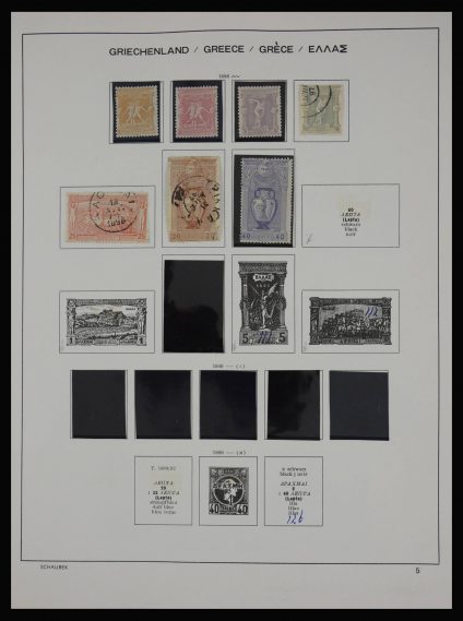 Stamp collection 27802 Greece 1896-1980.